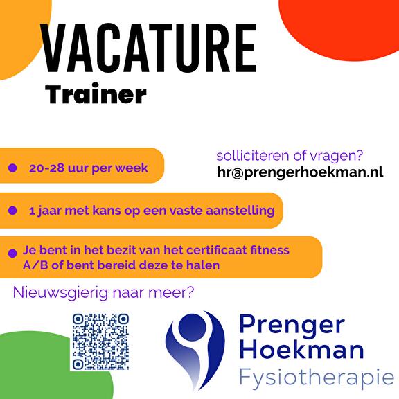 Vacature Trainer